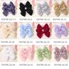 2pcs 4.3inch Girls Organza Bow Hair Clips Cute Baby Bowknot Hairpins Sweet Kids Barrettes Girls Princess Hair Accessories Gift