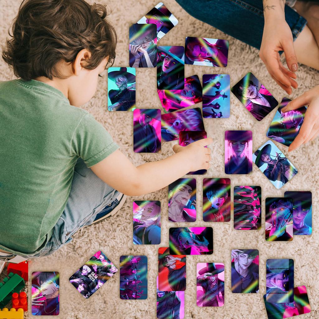 30 Pieces Cartoon Photo Collectible Cards Set Anime Style Gift Memorabilia