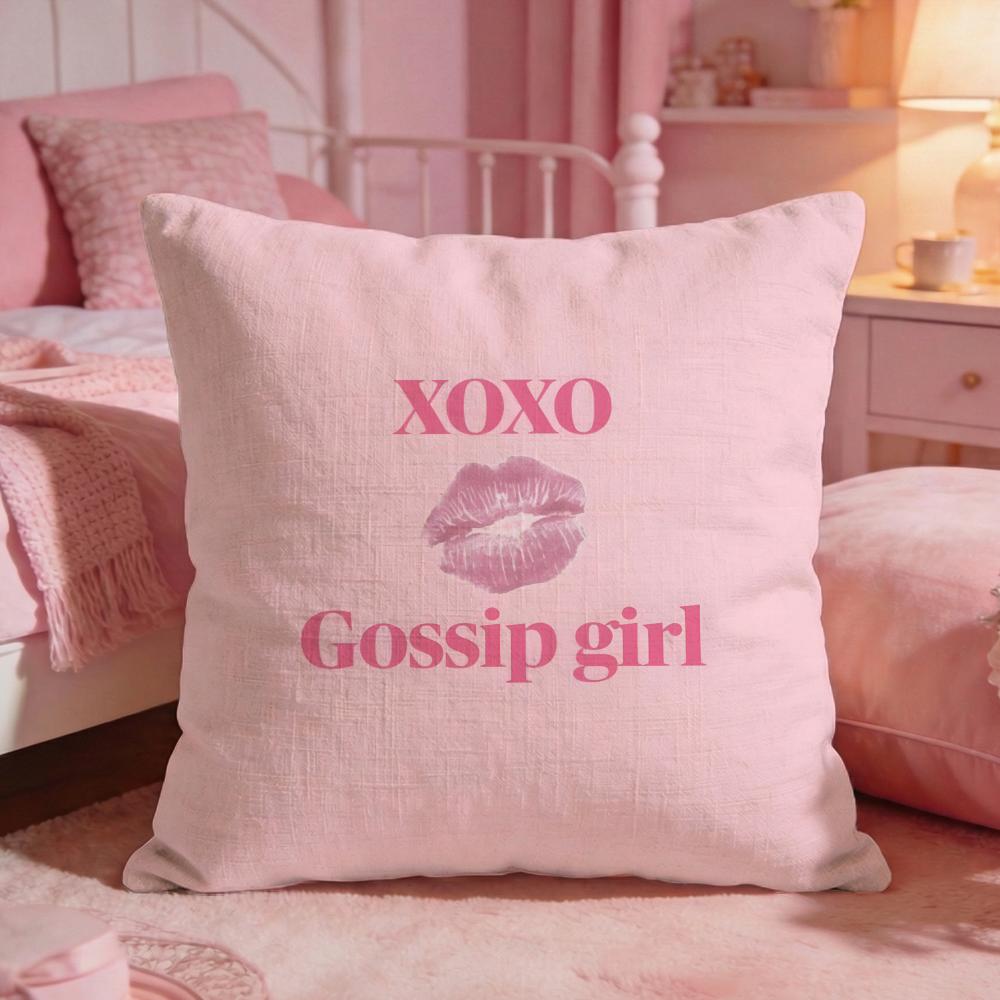 

Cool Movie GGossip Girls Cushion Cover Premium Comfort Reversible Pillow Cove Two In One Design For Any Room Car Interior 30X30cm