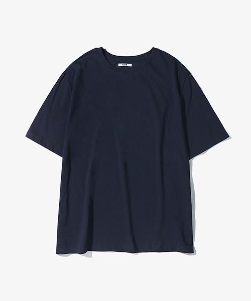 Rant Silket Cotton Short Sleeve T-Shirt Navy S/Free
