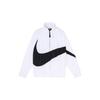 Sportswear Big Swoosh Men's Loose Fit Woven Windbreaker Jacket White Black AR3133-100