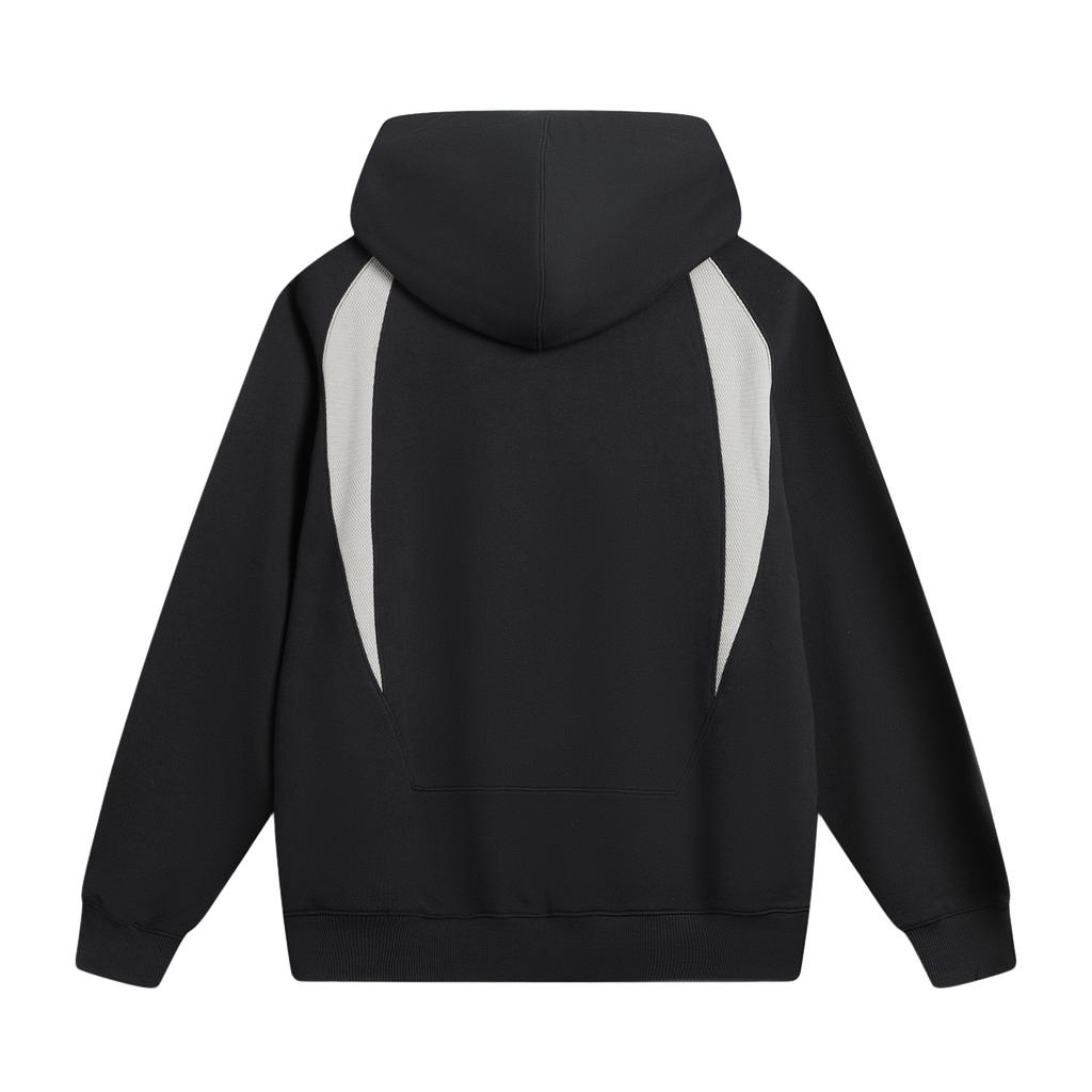 Li Ning Sports Lifestyle Series Loose Fit Hooded Letter Sweatshirt Men sweatshirt AWDVA11-3