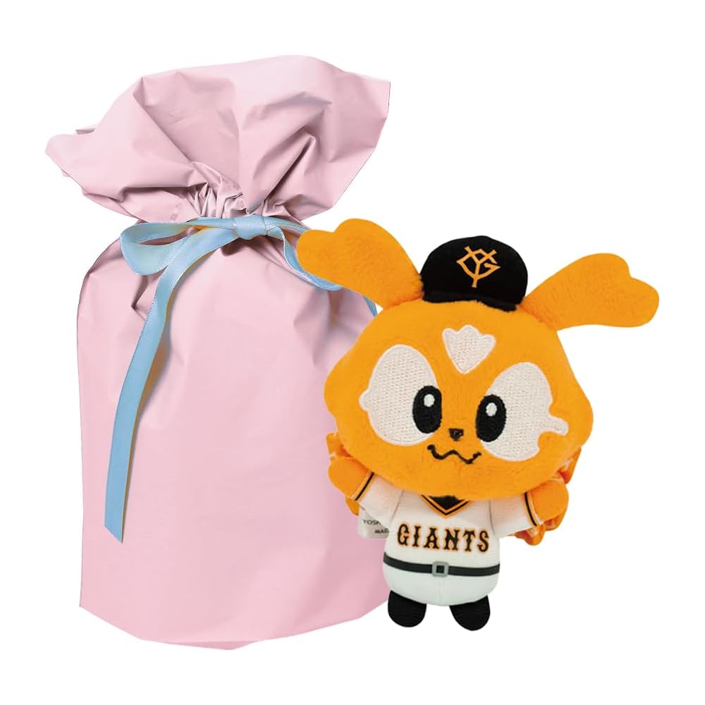 Yoshitoku Jabbit Multi-Band 11cm Official Licensed Product Yomiuri Giants Pink Color with Ribbon Gift Bag