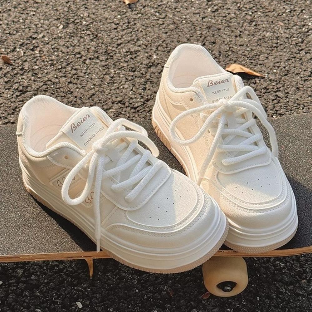Mode Sommer Damen Schuhe Weiße Schuhe Damen Rock 2024 Neue Explosionen Mesh Schuhe Atmungsaktives Mesh Freizeit Sneaker