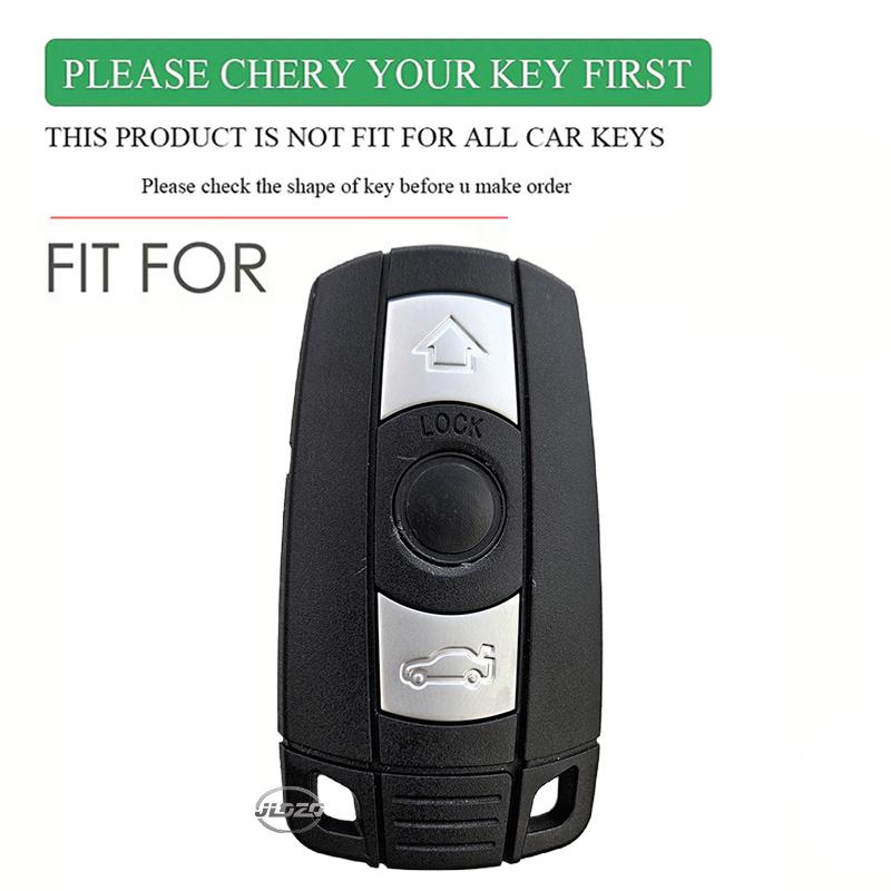Silikon Für BMW 1 3 5 6 Serie E90 E91 E92 E60 E70 E71 E72 E82 E87 E88 E89 Schlüsselanhänger 3BNT Smart Fernbedienung Schlüsselhülle Auto Styling