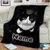 Cat Customize Your Name Blanket Warm Comfortable And Soft Blankets Are Suitable For Home Lunch Break Blanket Office Sofa Sofa Gift To Relatives And