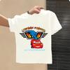 Summer New Cars Print Boys and Girls Short Sleeve T Shirt