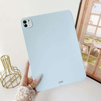 Für iPad Pro 11 (2024) Case Skin-Touch Weiches TPU Tablet Schutzhülle