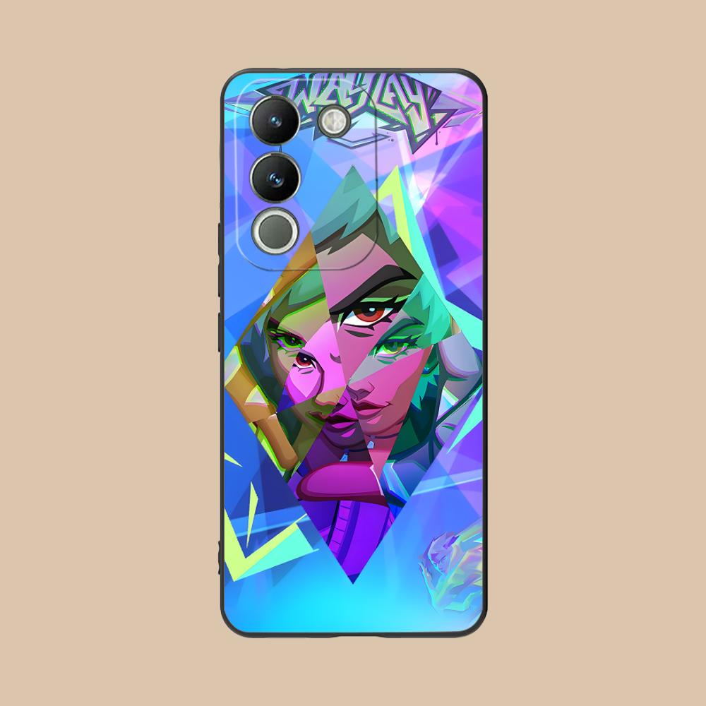 Valo Waylay Phone Case for VIVO V60 V50 V40 V30 V29 V27 V25 V23 Pro Lite 5G Soft TPU Shockproof Cover