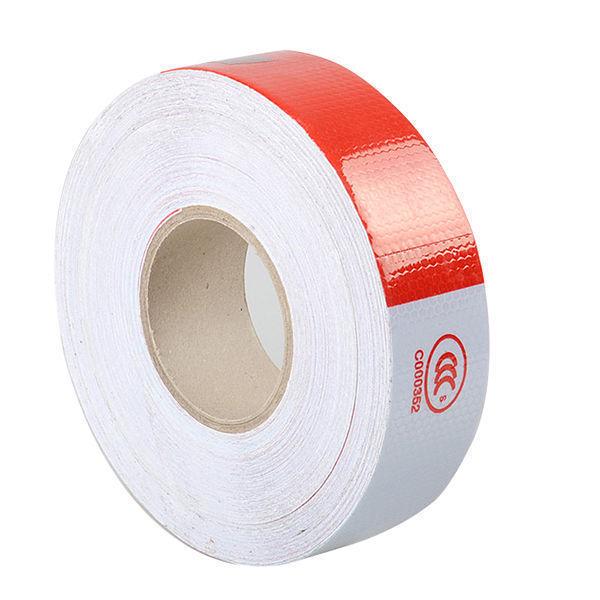 Vehicle Trailer Reflective Warning Safety Tape Sticker Roll Strip Self Adhesive