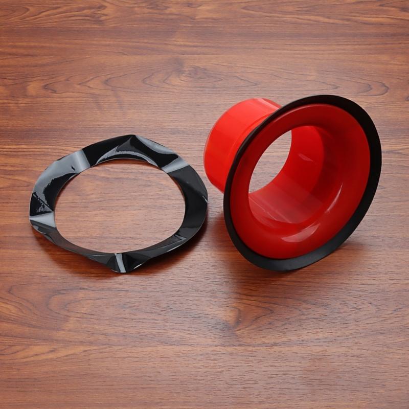 Bass Drum Enhancer Loudspeaker Drum Amplifier with Port Hole Protector Drum Kick Loudspeaker Drum Accessory Easy to Use