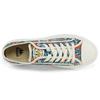 Kappa Artist Collaboration Slip-Resistant Lightweight Low-Top Canvas Shoes Unisex Sneakers White Multicolor K0BX5VS11D-3609