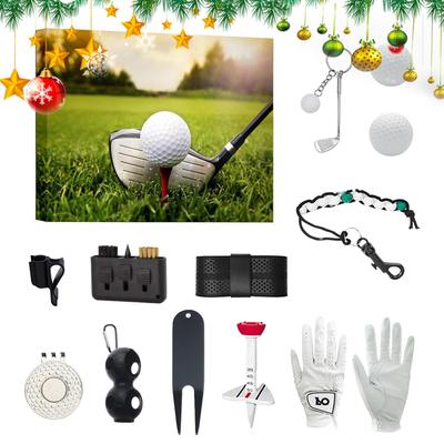 Golfkalender Advents-Countdown-Kalender Weihnachten Advents-Tragbare Werkzeugsätze Für Männer Frauen Anfänger Enthusiasten Golfer Übung