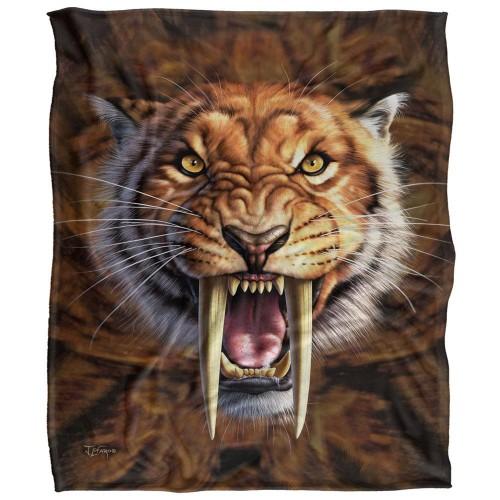 JQ Licensing Jlo Silky Tiger Supersoft Blanket