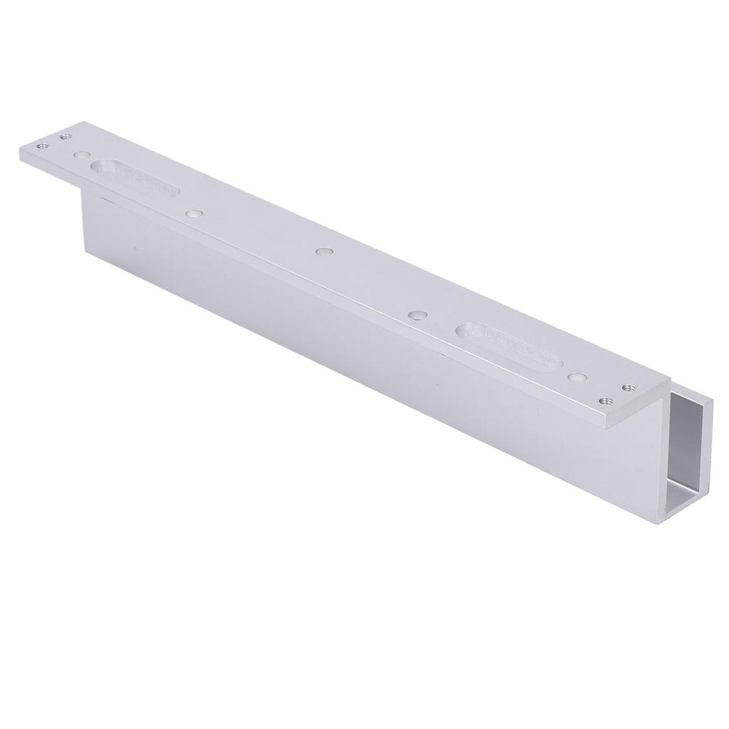 Electric Magnetic Lock Bracket 280KG Single Door Access Control Electromagnetic Lock Holder Stand for Upper and Lower Frameless Glass Door