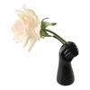 Harzhandwerk Handformvase Glatte Retro Blumenvase Moderne Desktop-Vase Ornament Ornament Geschenke