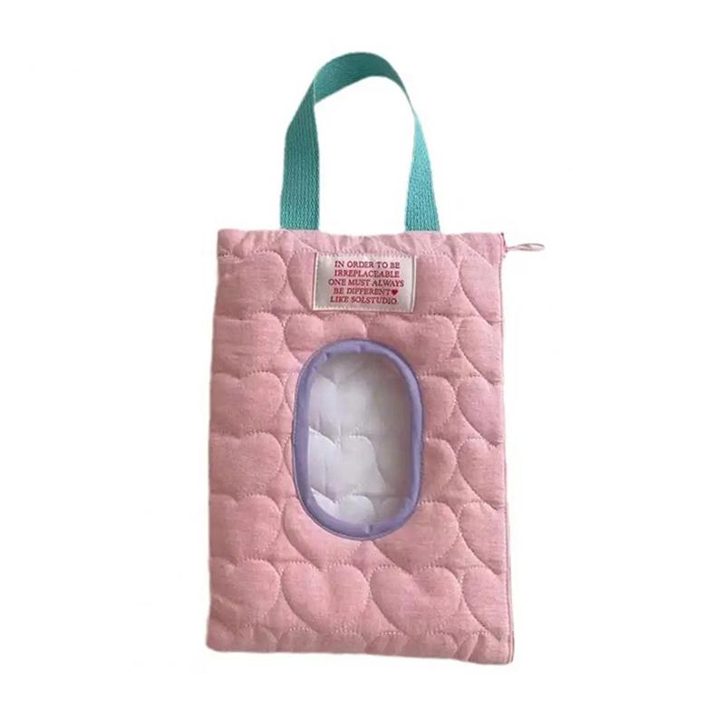 Color Portable Wipes Holder Case Cotton Baby Wet Wipe Pouch Reusable Refillable Cosmetic Pouch Useful Tissue Box