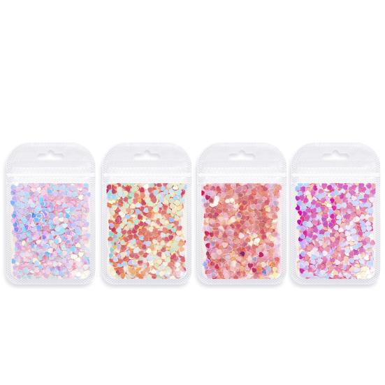 1 Bag Great Multiple Colors Attractive Nail Ornament Art Glitter Sequins Flakes Manicure Designs Party Favor