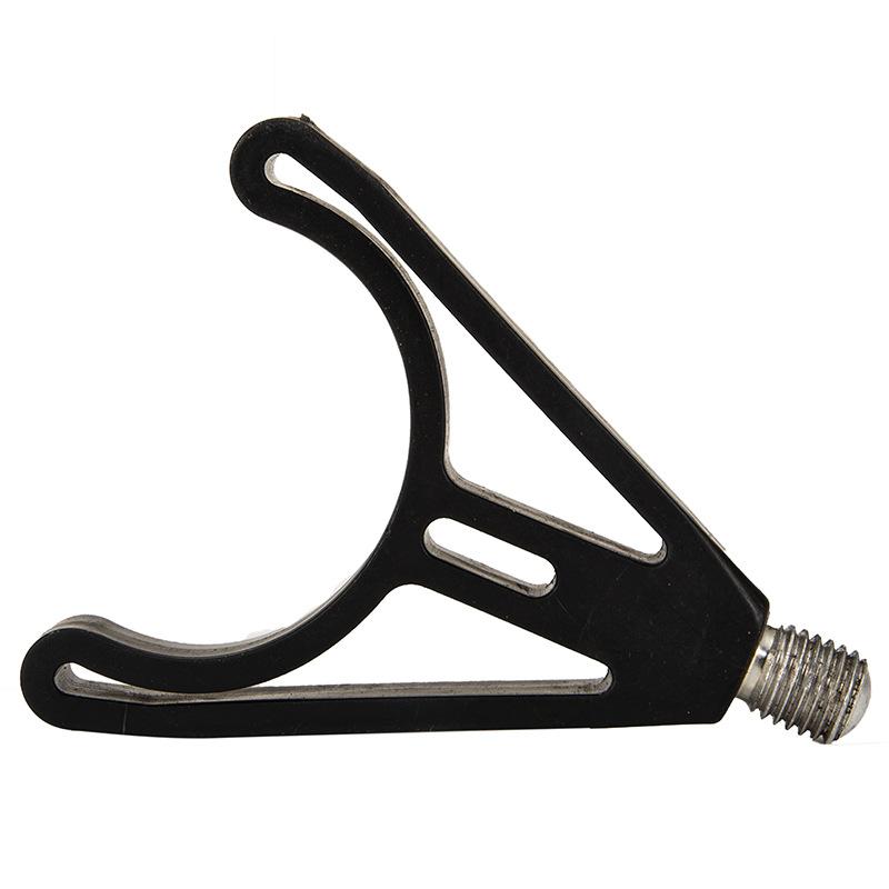 Europejski styl Karp Pozioma poprzeczka Głowica klaksonu Czarny Nylonowy plastik Głowica wędki Morskiej Podpórka do wędki