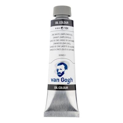 Oil Paint - Zinc White - 104 - With Safflower Oil - Van Gogh - 40ml