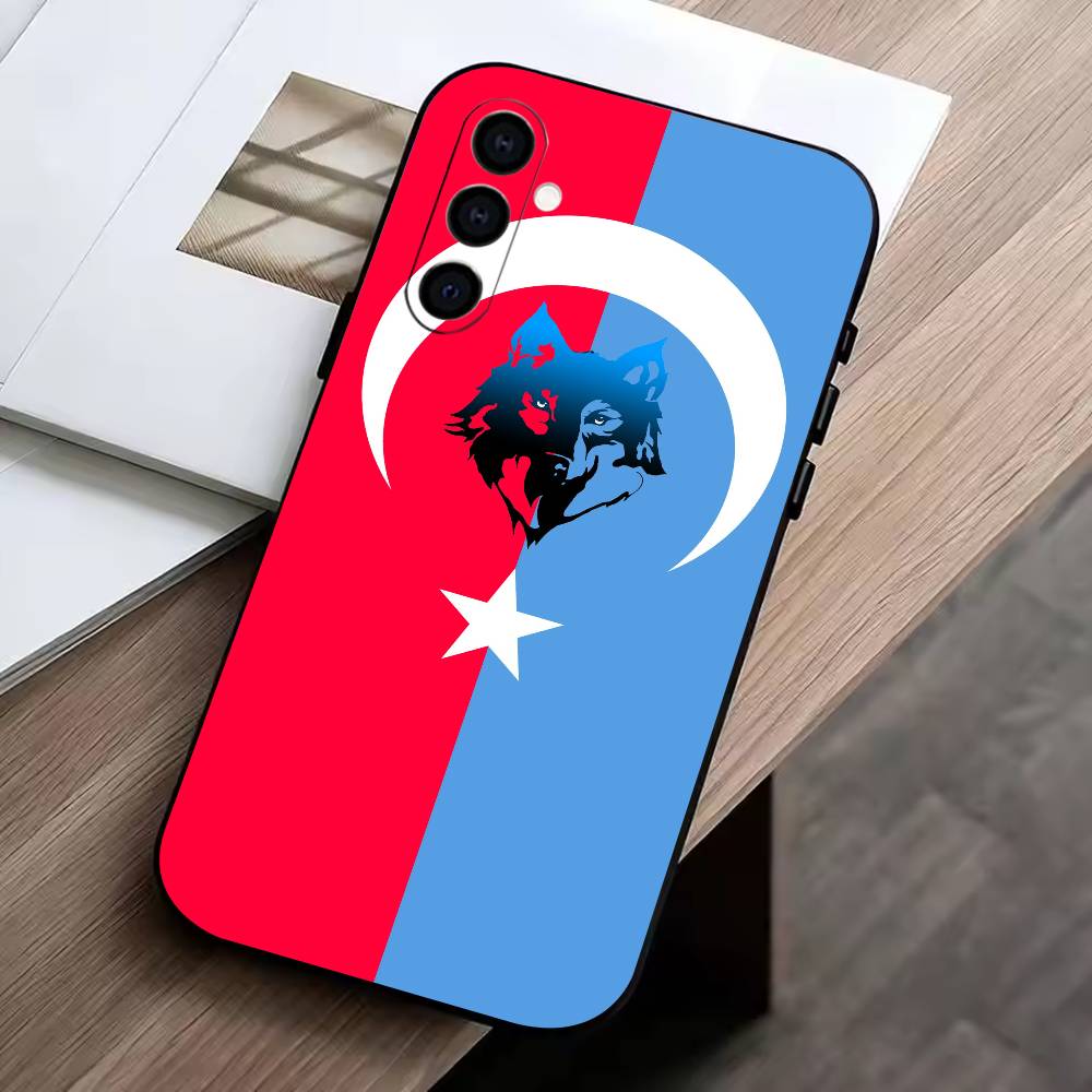 Turk Wolf Turkey Flag  Phone Case For Samsung Galaxy A73,A72,A71,A70,A53,A52,A51,Others Soft Black Cover