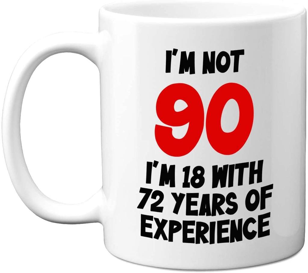 Birthday Birthday Gift Ceramic Coffee Mug 18 Years Of Experience Tea Mug