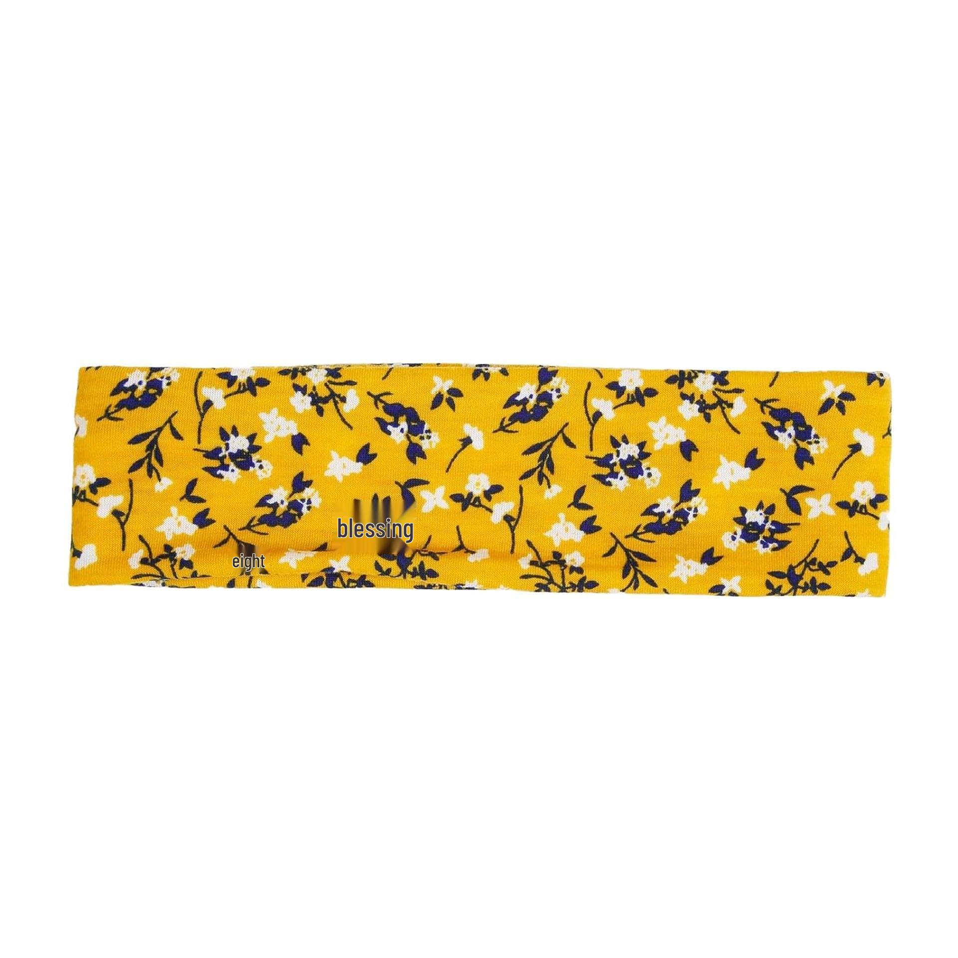 Bohemian Printed Sweat-Absorbing Sports Headband - Women s Hair Accessory