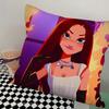 O-Olivia Singer R-Rodrigo Pillow Case Square Pillow Bedroom Sofa Leisure Comfort Cushion Car Living Room Home Decoration
