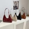 French Style Retro Shoulder Bags New Design Women's Handbag Fashion Luxury Armpit Bag  Female