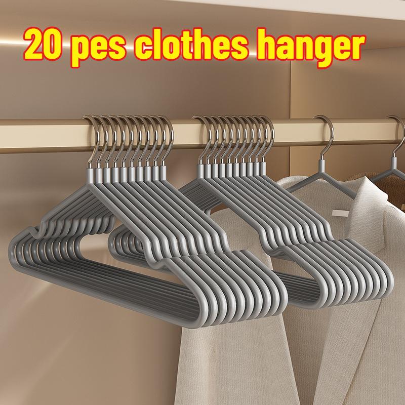 Clothes Hangers with Non-slip Design, Traceless Clothes Racks, Sturdy Heavy Duty Coat Durable Hangers  Clothes Rack Pants Hanger