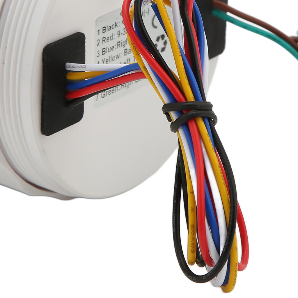 85mm GPS Speedometer with Turn Signal Light 0‑200KMCelsiusH   7 Color Backlit for Car RV Ship