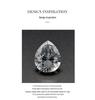 Kenjie S925 Sterling Silver Women's Front and Back Zircon Earrings - Simple, Versatile Crystal Ear Jewelry