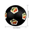 1PC SK Rapid poster size 5 soccer ball PrahaIndoor Soccer Ball Colorful All Ages Machine Stitched PVC Competition Ready Durable High-Bounce