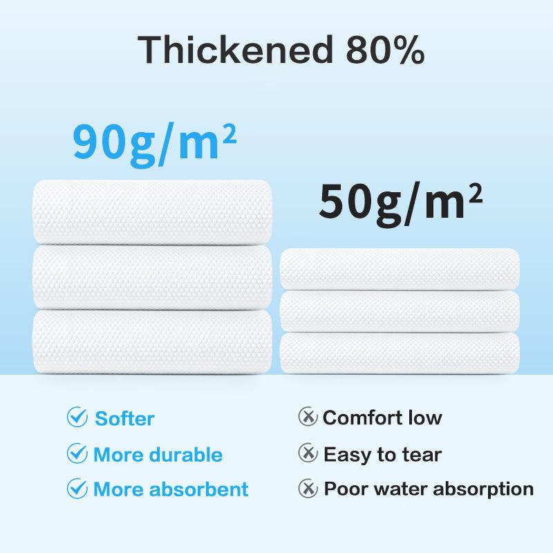 Portable Disposable Compressed Towel - Thickened Facial Cleansing & Bath Towel with Individual Packaging