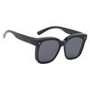 Stylish Protecting Sunglasses Retros Polarized Sunglasses Big Sunglasses for Outdoor Activity and Travel