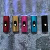 Windproof Plasma Arc Lighter Rechargeable Single Jet Flameless Metal Tool for Camping Outdoor Men's Gift Zinc Alloy Compac