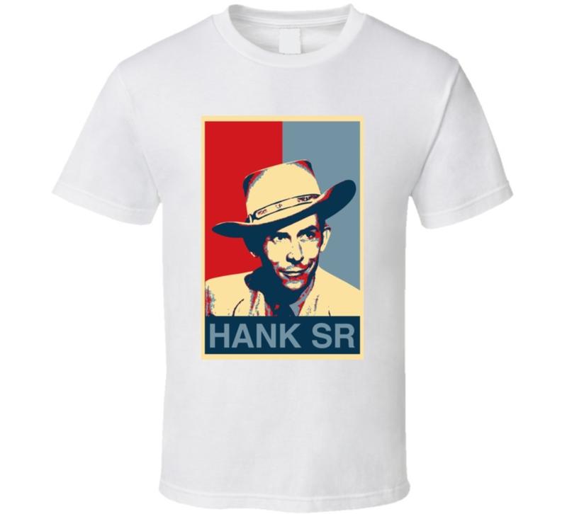 Hank Williams Sr Country Music Unisex T-Shirt S