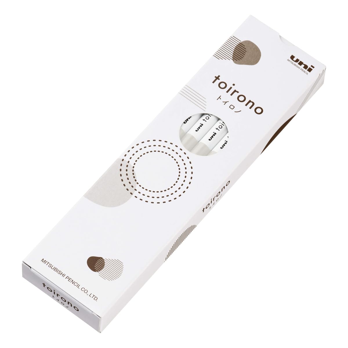 

Mitsubishi Pencil Toirono Colored 1 Light Pencils, Dozen, Gray, TR.1861D