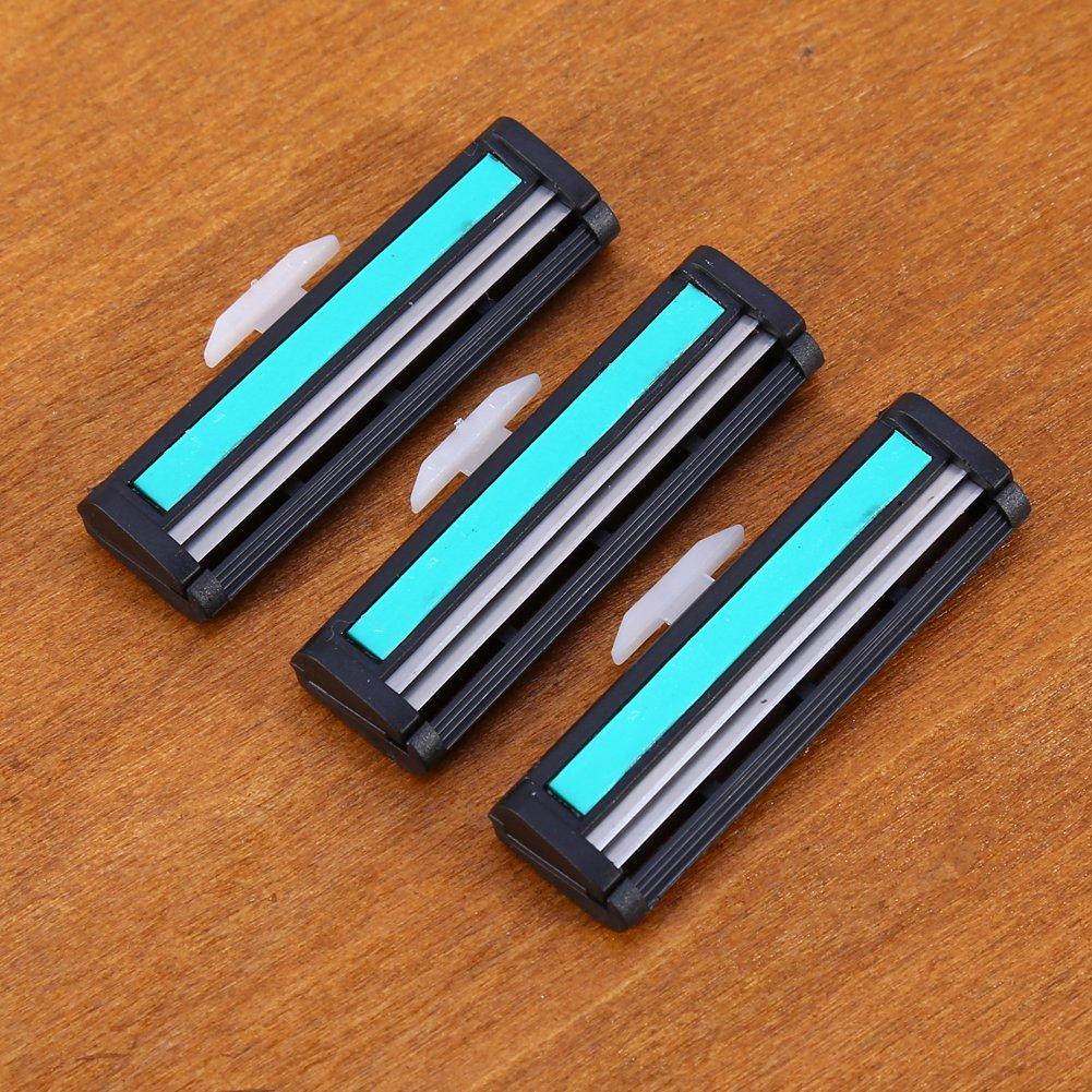 12pcs lot Metal Men's Shaving Razor Blades Shaver Blades Body Hair Trimmer Epilator Sharpener S