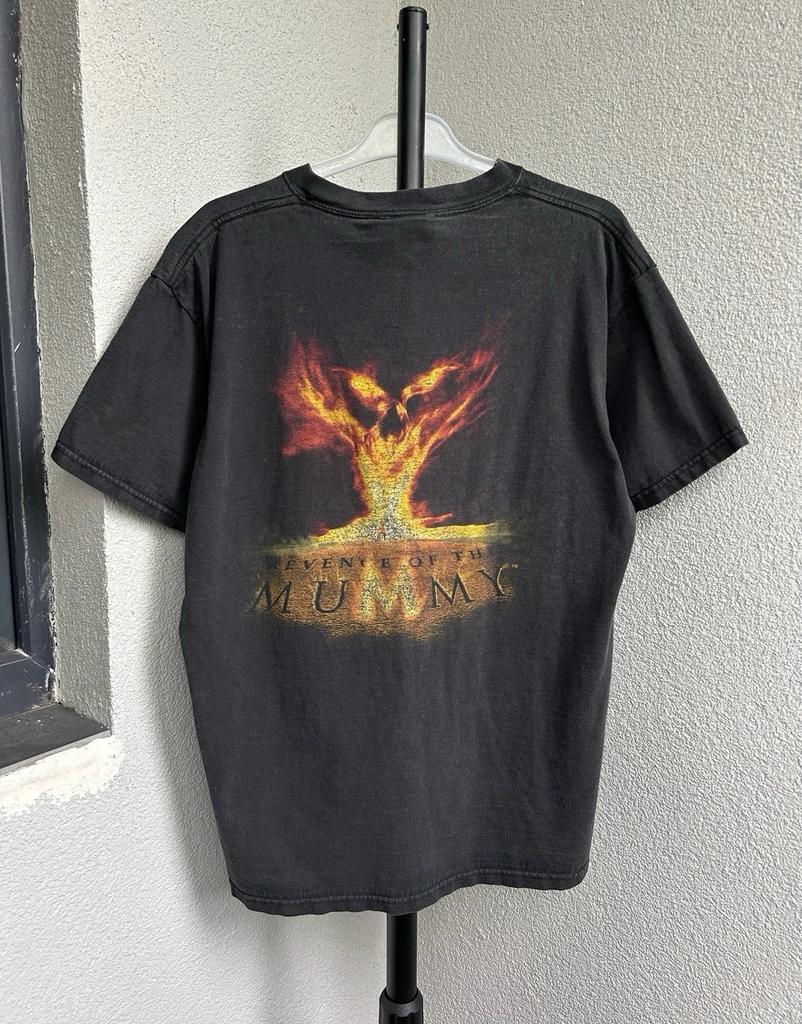 Vintage 90s Revenge of the Mummy Movie Universal T-shirt Size L