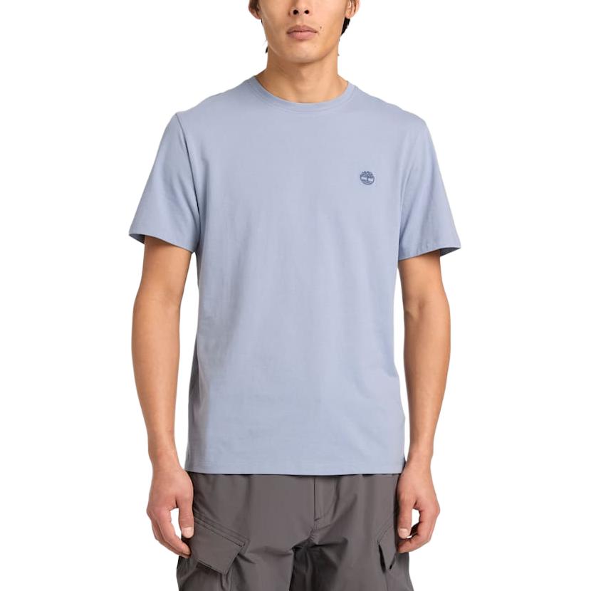 Timberland Cotton Comfortable Breathable Casual Round Neck Short Sleeve T-Shirt Unisex Tops TB0A6DKUB88