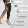 Joyfit Long Calf Compression Sleeve With Anti Slip Design, Full Leg Support, Reduce Muscle Swelling, & Shin Splint- Ideal For Men & Women At Gym