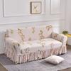 Geometric Print Sofa Cover Stretch Spandex Sofa Skirt Covers For Living Room Couch Slipcovers Furniture Protector