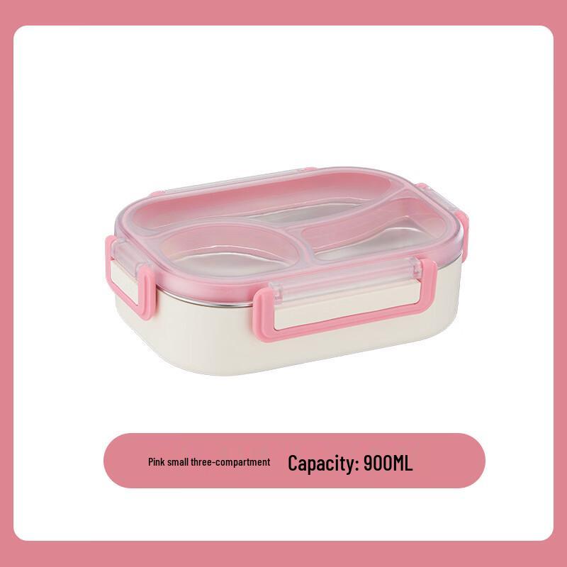 ZISIZ Portable Divided Lunch Box