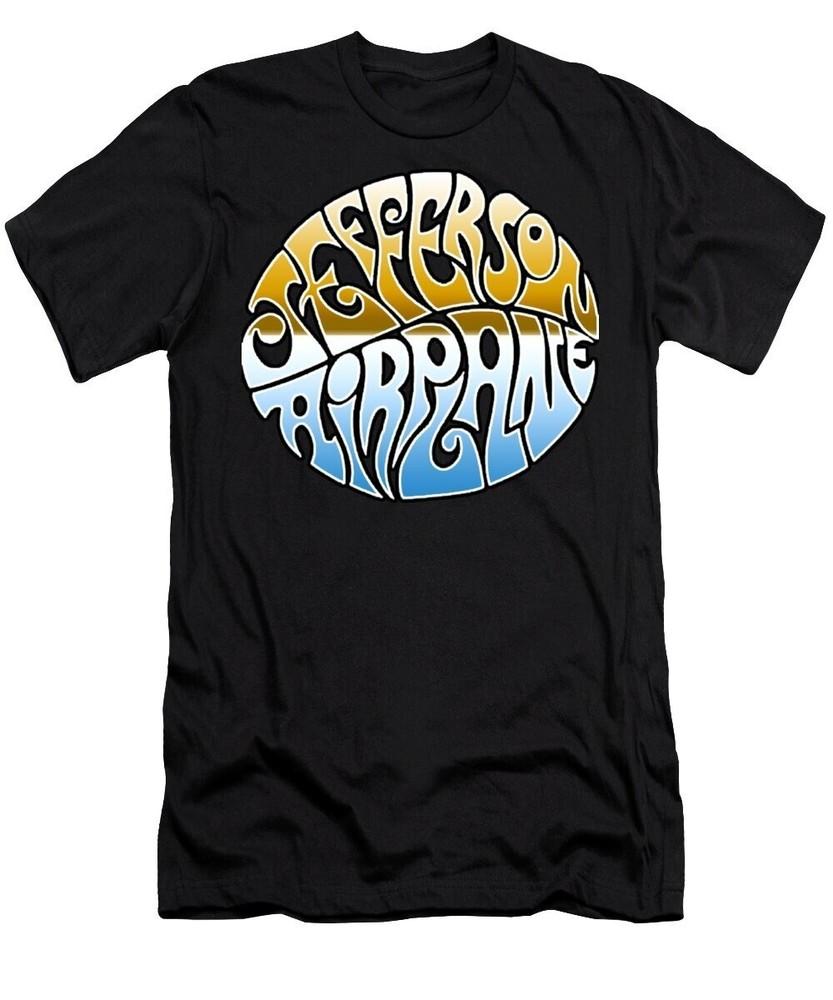 Merry Christmas Jefferson Airplane Band Cotton Full Size Shirt Unisex T-Shirt L
