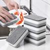 1/50PCS Double-Sided Cleaning Sponges Absorbent Sponges Household Scouring Pads Reusable Kitchen Tableware Cleaning Brushes
