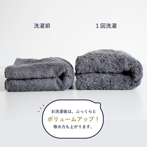 Tramparan Imabari Towel Face Towel 3-Piece Set: Soft, Absorbent, Quick-Drying, Lightweight, Thick, 100% Cotton, Loose Twist, Fluffy, Made In Japan (Be