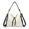 Borsa a Mano Trendy da Donna Inverno 2025 Borsa a Tracolla Casual per Mamme Borsa da Shopping Multifunzione con Chiusura a Zip
