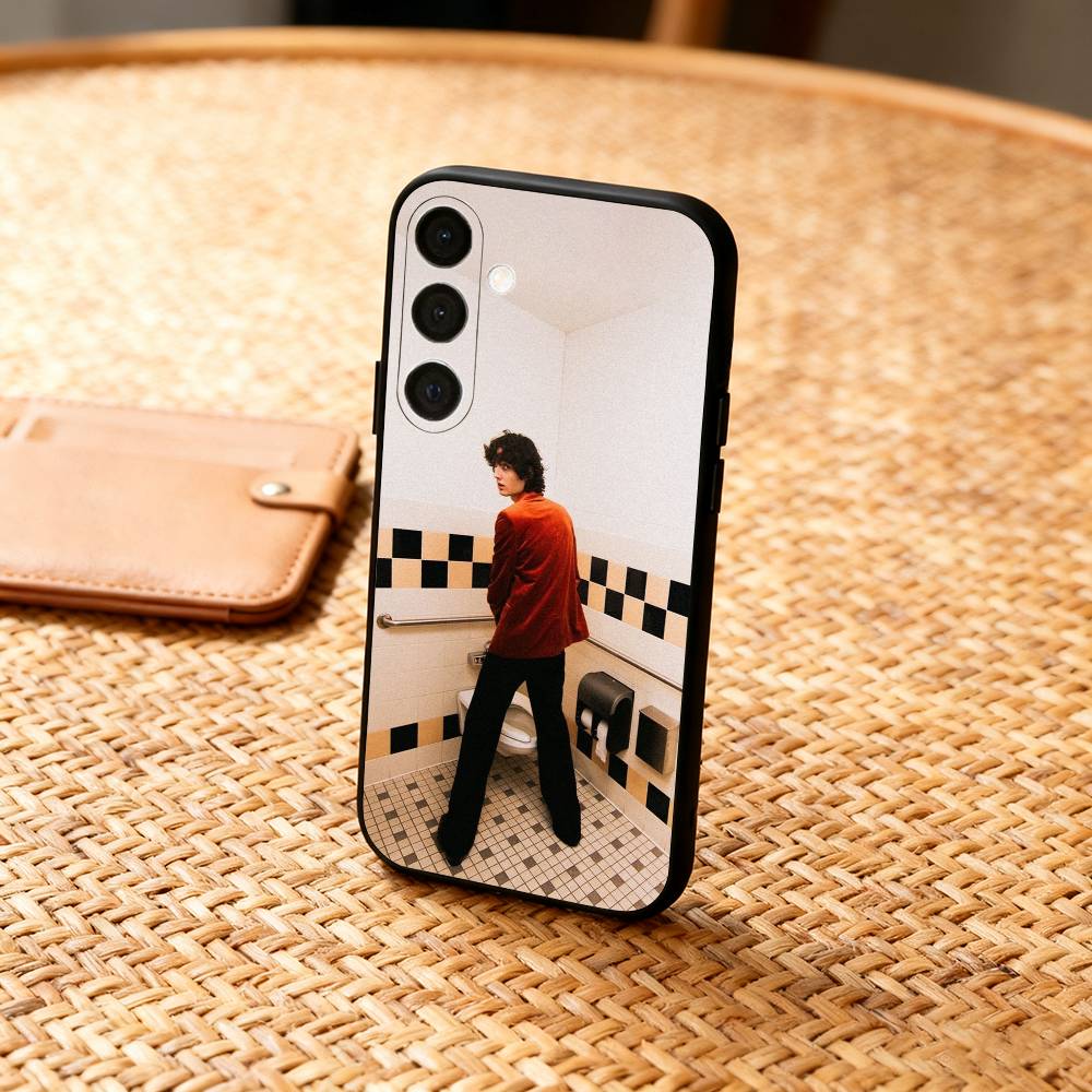 B-Back to F-Friends Vocal Sombr Phone Case For Samsung A73,A21s,A22,A31,A32,A52,A53,A71,A80,Soft Black Shell