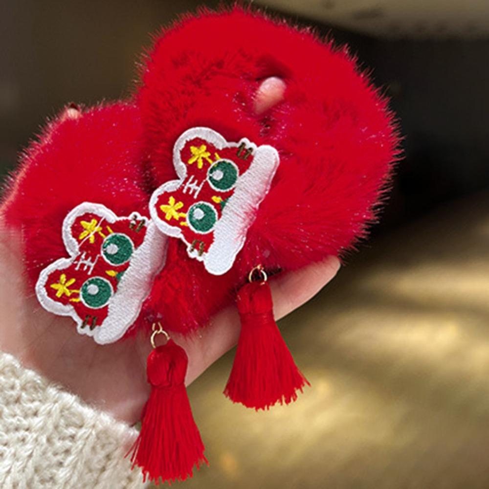 

2pcs Ancient Style Chinese Children Hair Band Universal Girl Hair Ties Daily Life Style D